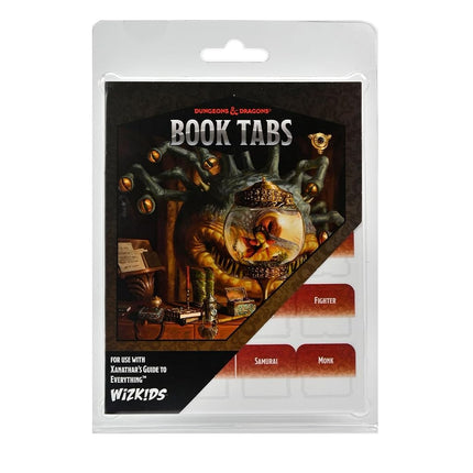 Onglets de livre D&D : Guide de Xanathar pour tout