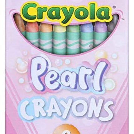 Crayola Pearl Crayons 8 Count