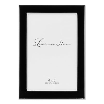 Lawrence Frames 586046 Silver Plated 4x6 Metal wit