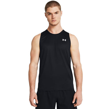 Under Armour - Mens Tech Tank T-Shirt, Color Black