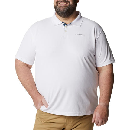 Columbia Men's Utilizer Polo Shirt, White, 4X