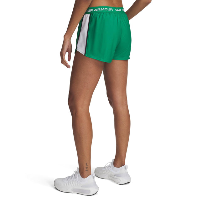 Under Armour - Womens Tech Play Up Shorts, Color Team Kelly Green (305), Size: XX-Large