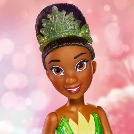 Disney Princess Royal Shimmer Tiana Doll, Fashion Doll with Skirt and Accessories, Toy for Kids Ages 3 and Up