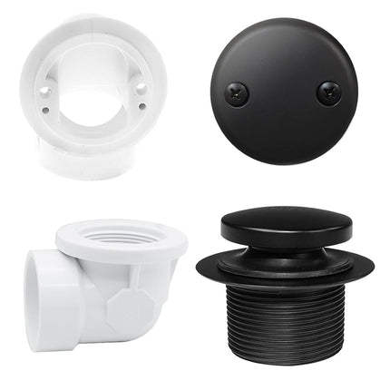 Westbrass Tip Toe SCH. 40 PVC Plumber's Pack with 