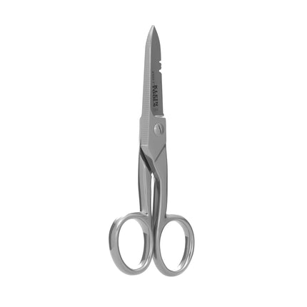 Klein 2100-7 "Nickel Plated" Electrician's Scissor, Silver