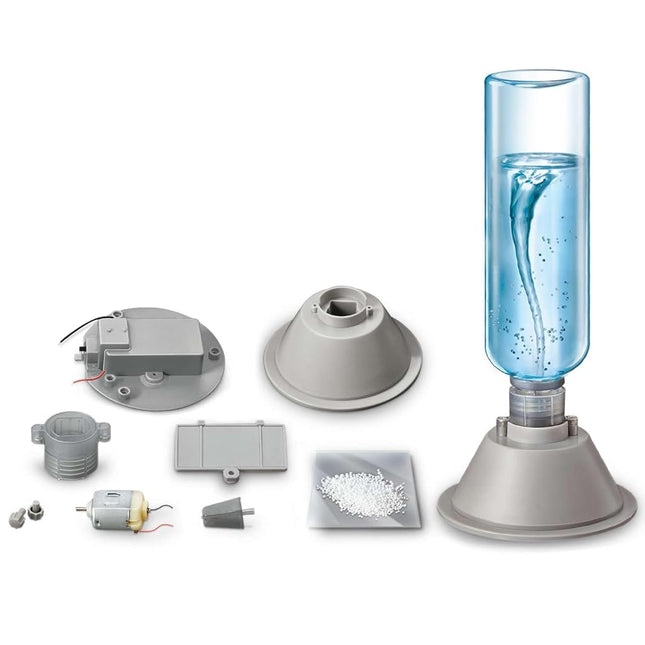 4M KidzLabs Tornado Maker Kit, Build Your Own Spinning Water Vortex