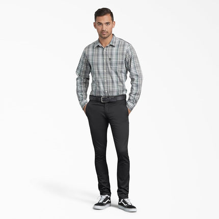 Dickies Men's Skinny Fit Work Pants, Black, 36W x 30L