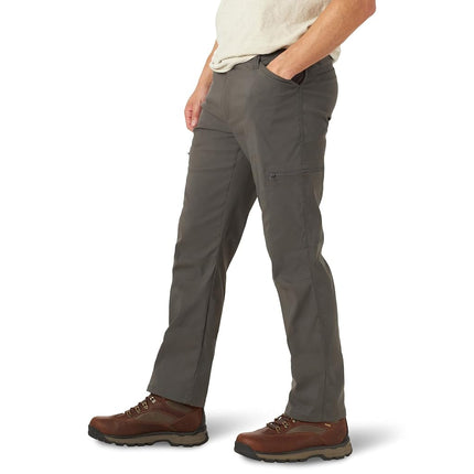 Pantalones cargo de rendimiento para hombre Wrangler Co, gris asfalto, verde tierra, 38W x 30L
