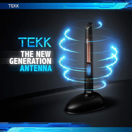 Tekk Short Antenna Compatible with 2007-2026 Chevy Silverado 1500 / Designed for Optimized FM/AM Reception / 4.8 Inches