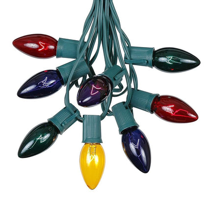 C9 Multi Christmas Lights Set - Indoor/Outdoor Chr