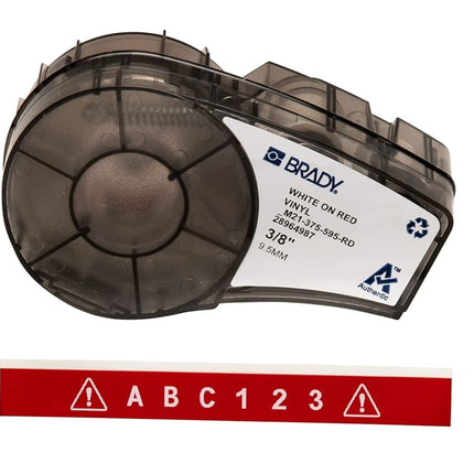 Brady M21-375-595-RD BMP21 Tape B- 595 Indoor/Outd