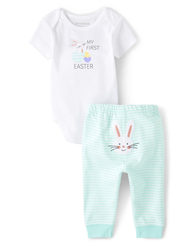 The Children's Place Baby Boys' Short Sleeve Playw