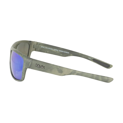 HUK Fishing Polarized Full Frame Sunglasses with Scratch Resistance and UV Protection