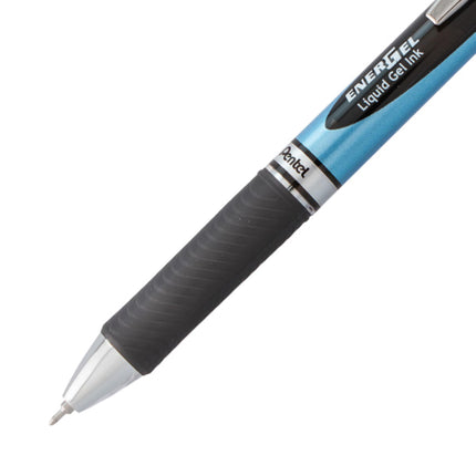 Pentel EnerGel RTX Retractable Liquid Gel Pen, (0.5mm) Needle Tip, Fine Line, Black Ink, 12 Pack Hanging Window Box