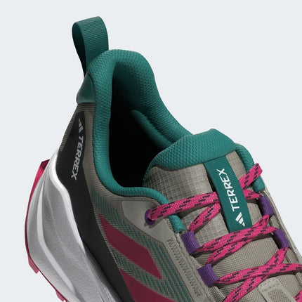 adidas Mens National Geographic X Terrex Trailmaker 2 GTX Hiking Hiking Sneakers Shoes - Black, Grey, Sesame/Real Magenta/Core Black, 10.5 UK