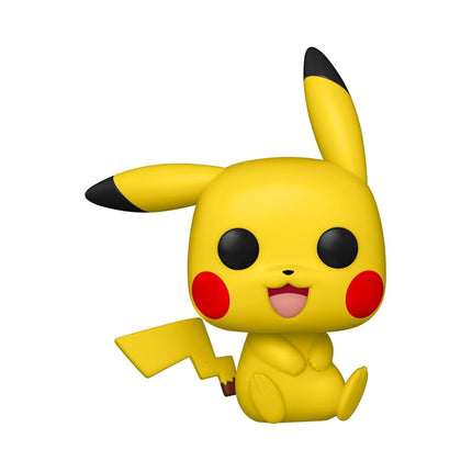 Funko Pop! Games: Pokemon - Pikachu - (Sitting) - Collectable Vinyl Figure - Gift Idea - Official Merchandise - Toys for Kids & Adults - Anime Fans - Model Figure for Collectors and Display
