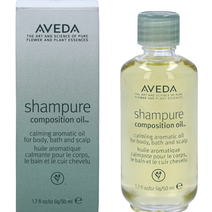 Aveda Shampure Composition Oil | Bath, Body & Scalp | with Meadowfoam Oil & Certified Organic Sunflower | Calming Aroma of Certified Organic Lavender, Petitgrain, Ylang Ylang, 1.7 Fl Oz