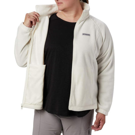 Columbia Women's Standard Benton Springs Full Zip, Chalk