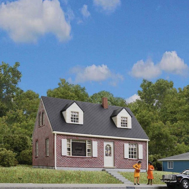 Walthers Cornerstone Brick Cape Cod House Train