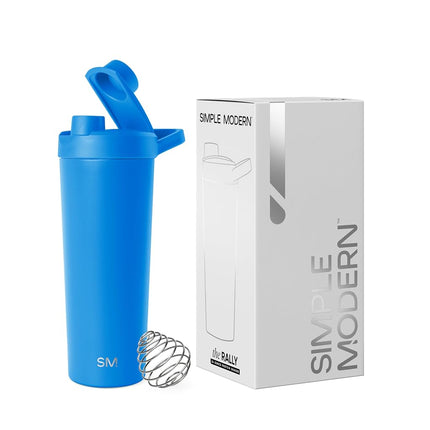 Simple Modern Stainless Steel Shaker Bottle with B