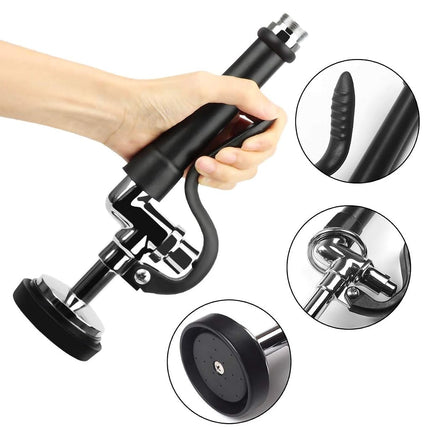 KWODE Pre-Rinse Spray Valve Head for All Commercial Kitchen Sink Faucet, High Pressure Dish Sprayer Nozzle with Hand Grip Assembly Replacement Kit for Restaurant Industrial Faucets