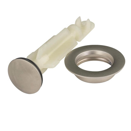 Drain Assembly Plug and Cap Finish: Nickel