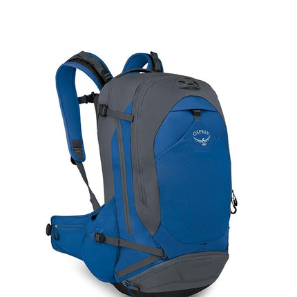 Osprey Unisex Escapist 30 Bicycle Backpack (Pack of 1), Postal Blue, 30L - Small/Medium, Escapist 30L Bicycle Backpack