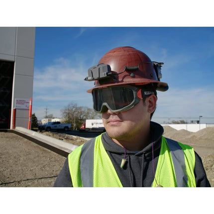 KLEIN TOOLS 60482 Gray Tint OTG Safety Goggles Replacement Lens, Optical Class-1 PPE Eye Protection, Anti-Fog, Scratch-Resistant, UV Protection