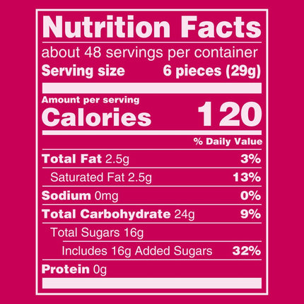 Starburst FaveReds Fruit Chews Candy, Individually Wrapped, One 50 Ounce (1.4kg) Resealable Party Size Bag
