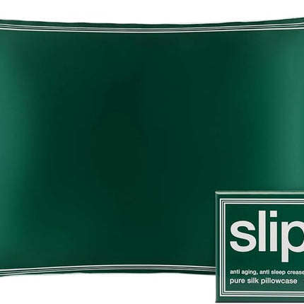 Slip Silk Queen Pillowcase, The Green | 100% Pure 