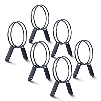POWERTEC 4 Inch Double Loop Hose Clamps for Dust C