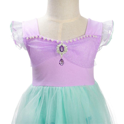 Dressy Daisy Princess Mermaid Dress Up Set, Toddler Girls Size 3