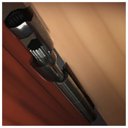 Nuk3y Door Saver 2 II Hinge Pin Stop Fits All 3" to 4-1/2" Residential Hinges (Oil Rubbed Bronze)