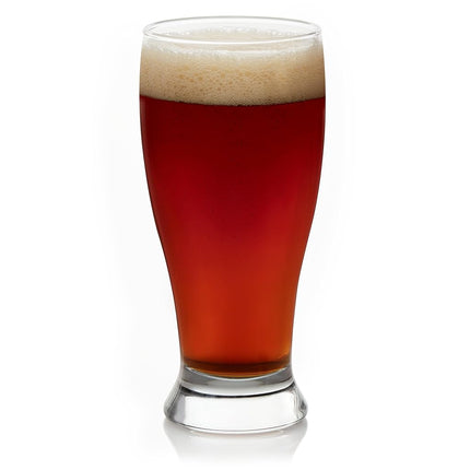 Libbey Classic Pub Beer Glasses Party Pack, Stackable, Modern Bar Glassware Set of 12, Large All Purpose Pint Beer Glasses for Stouts, Ales and More