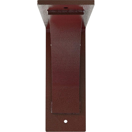 Ekena Millwork BKTM03X08X08MOHRE Steel Bracket Morris, 3"W x 8"D x 8"H, Hammered Bright Red