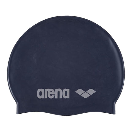 arena Classic Silicone JR Youth Swim Cap, Denim / 
