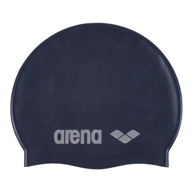 arena Classic Silicone JR Youth Swim Cap, Denim / 
