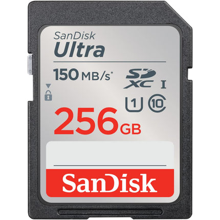 SanDisk 256GB Ultra SDXC Card, SD Card, Memory Car