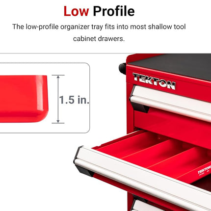 TEKTON 3-Compartment Organizer Tray (Black) | OTD11103