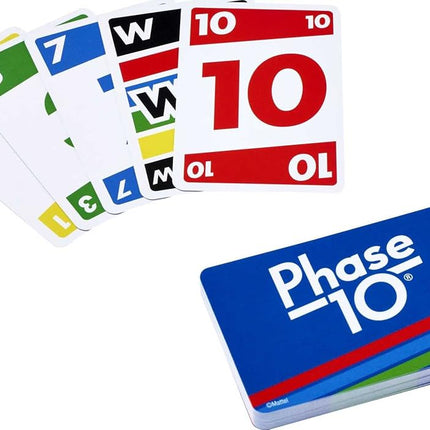 Mattel Games Set of 3 Games with Uno, Phase 10 & ONO 99, Travel Games for Kids & Family Night with Storage Tin Box