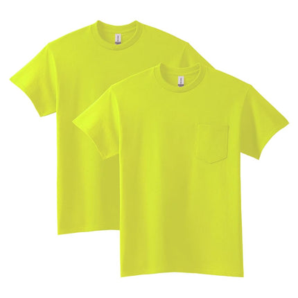 GILDAN Men's Ultra Cotton Adult T-shirt With Pocke
