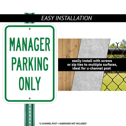 (2 Pack) Yield | 12" X 18" Heavy-Gauge Aluminum Sign | Rust Free Aluminum, Weather Resistant, Waterproof, Fade Resistant, 2 Pre-drilled Holes