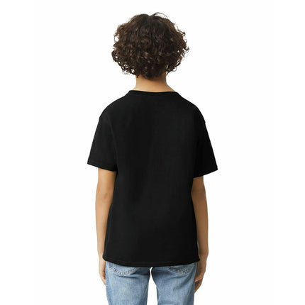 Gildan Youth Ultra Cotton T-Shirt, Style G2000B, Multipack, Black (2-Pack), XS