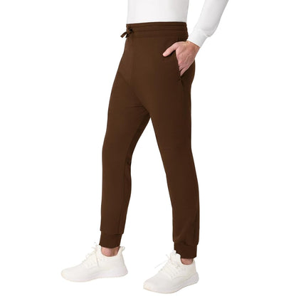 Hanes EcoSmart Jogger Sweatpants, Men's Midweight Fleece Lounge Pants, 30.5", Army Brown, Medium