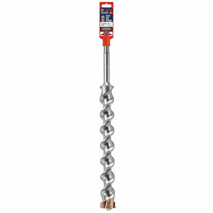 BOSCH HC5098 1-3/4 In. x 21 In. SDS-max Speed-X Carbide Rotary Hammer Bit for Concrete Drilling