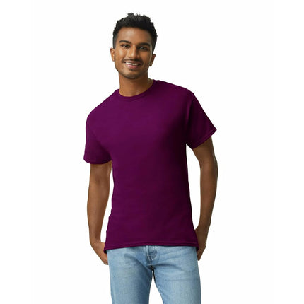 Gildan Men's Ultra Cotton T-Shirt, Style G2000, Multipack, Maroon (3-Pack), L (Pack of 3)