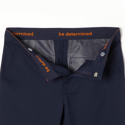French Toast Boys' Slim Fit Taper Leg Stretch Performance Pant, Navy, 12