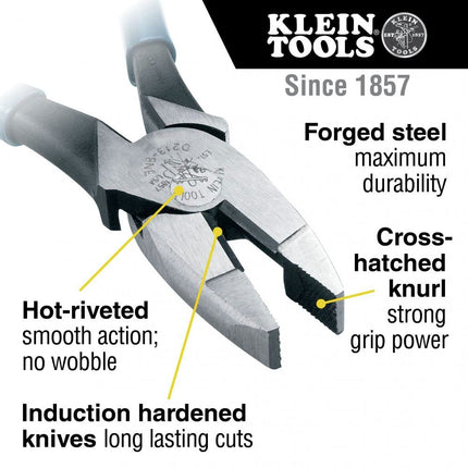 KLEIN TOOLS 8-11/16 In. High Leverage Side