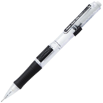 Pentel Quick Click Mechanical Pencil, (0.5mm), Includes Refill Lead and Erasers, Pack of 8 Pencils (PD215LEBP8)