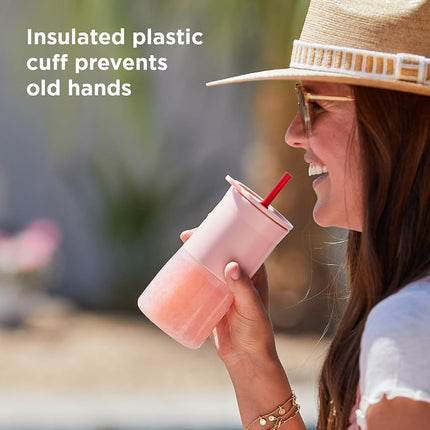 Rabbit Frozen Cocktail Silicone Tumbler, Set of 2, Pink (5274490)